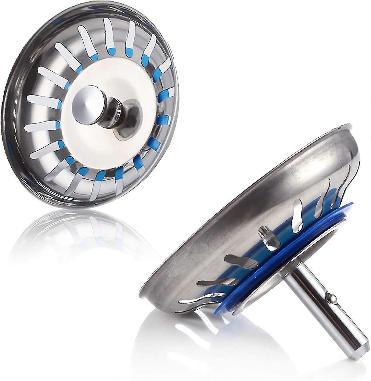 stainless steel sink stopper 2Pcs Strainer stopper