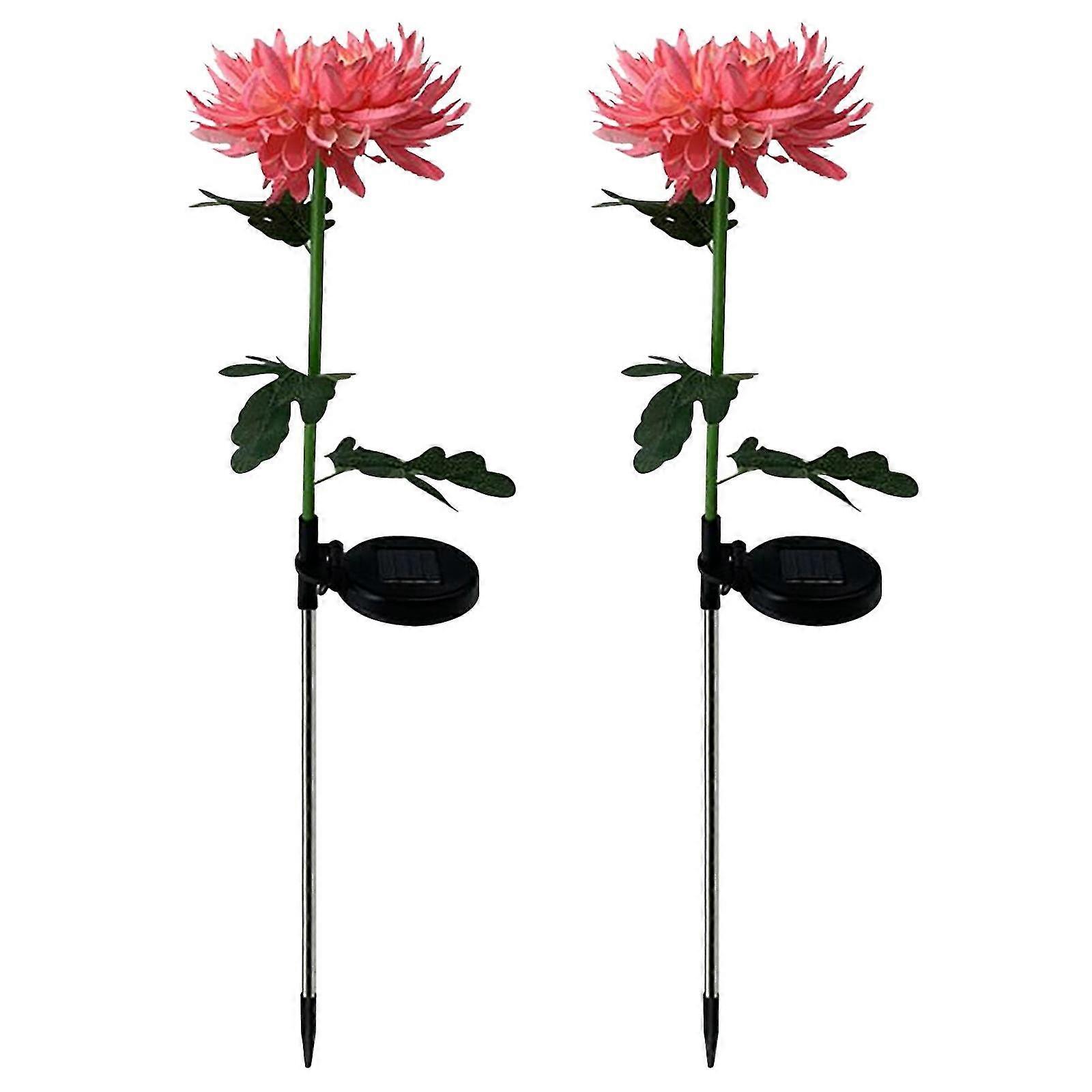 Solar Led Outdoor Garden Simulation Flower Lawn Light Plug-in Landscape Light