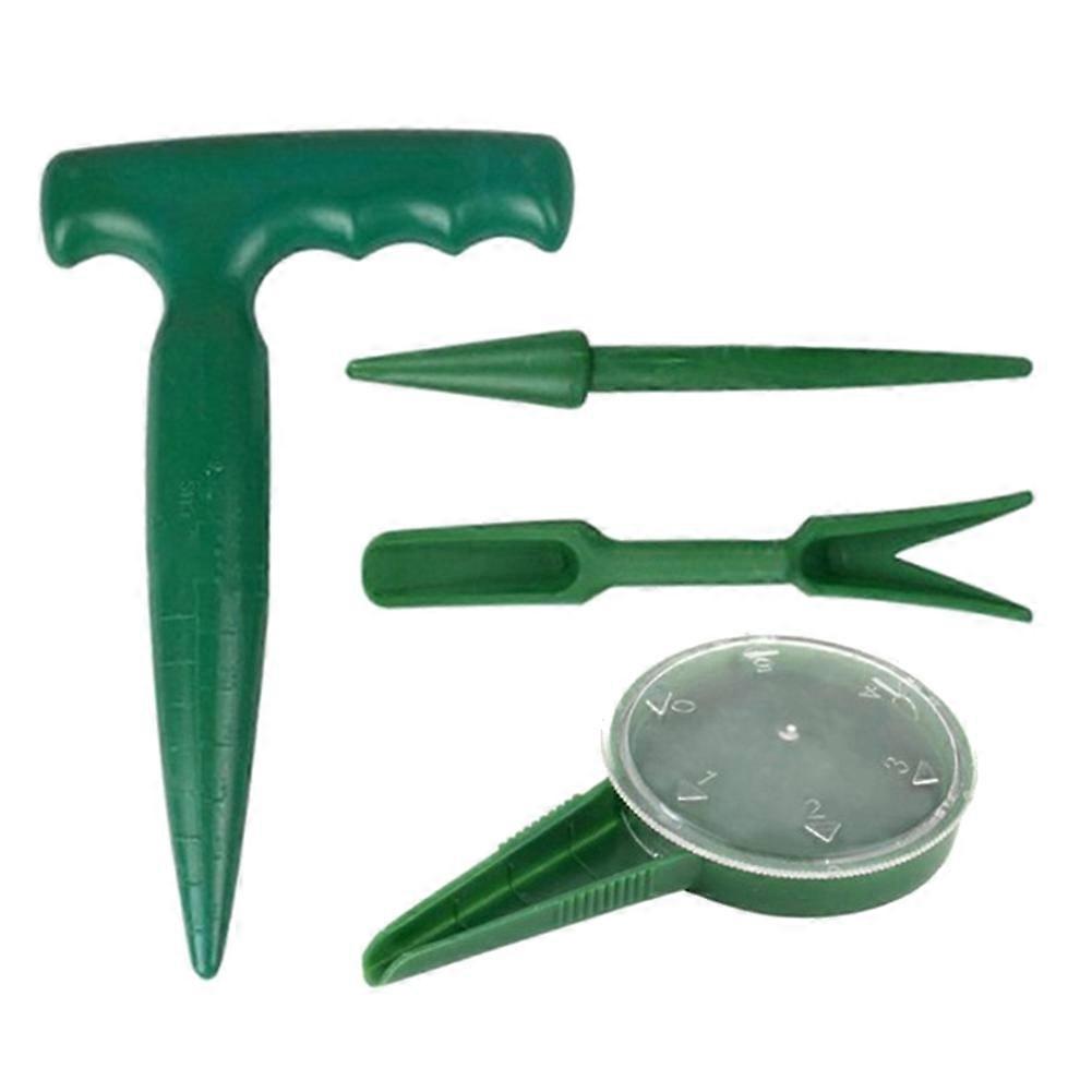 4Pcs Mini Seeder Garden Plant Seedling Cultivate Migration Transplanting Tool KAESI