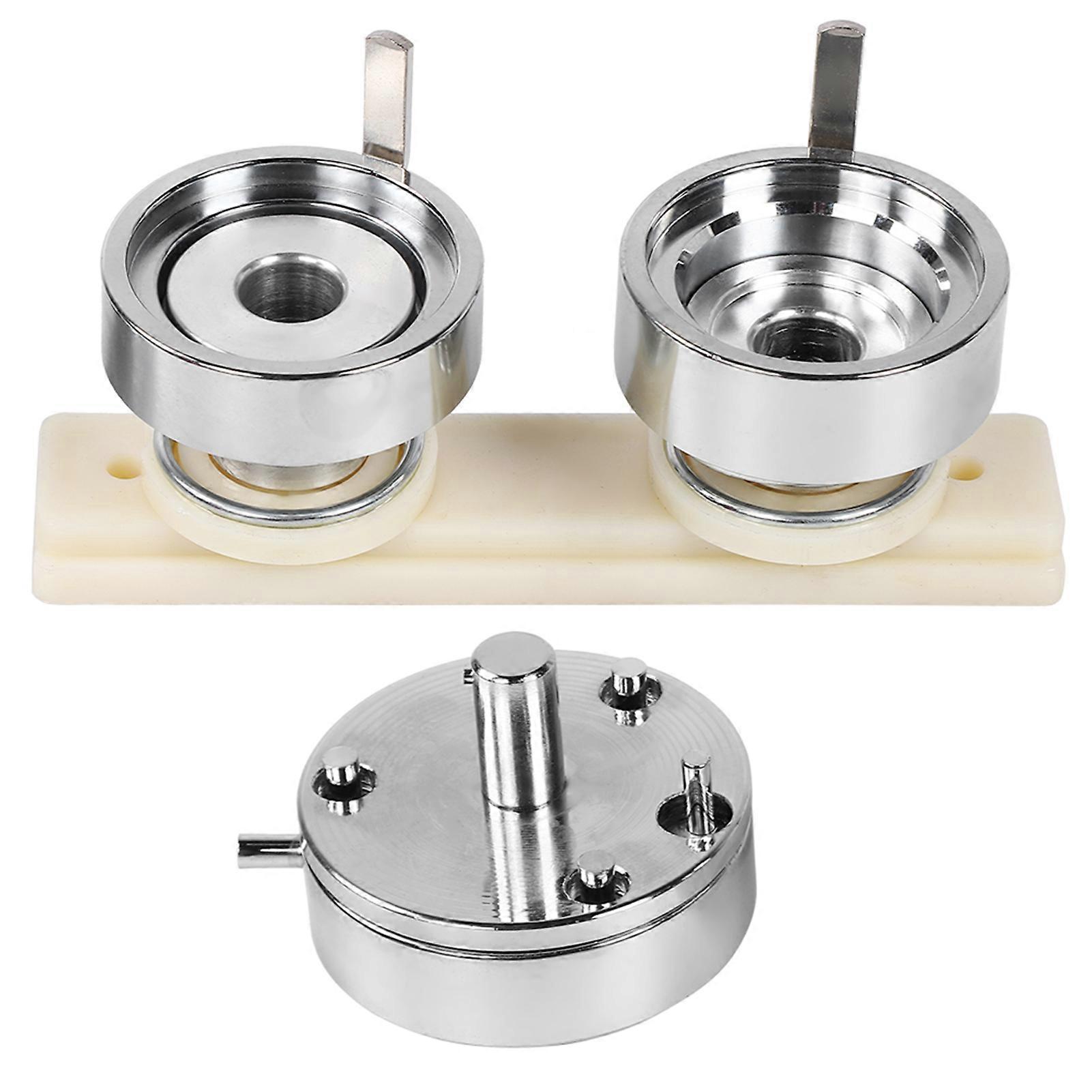 32mm DIY سبائك الألومنيوم قالب يموت قابل للتبديل لآلة شارة صانع زر