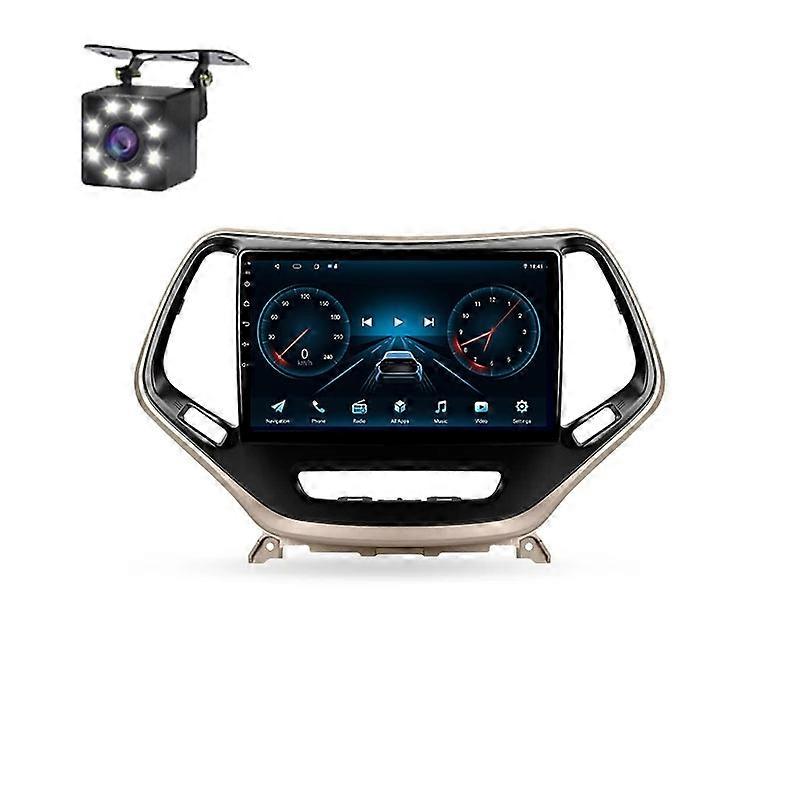 Car Radio For Jeep Cherokee 5 KL 2014 - 2018 Video Player Carplay Navigation Auto