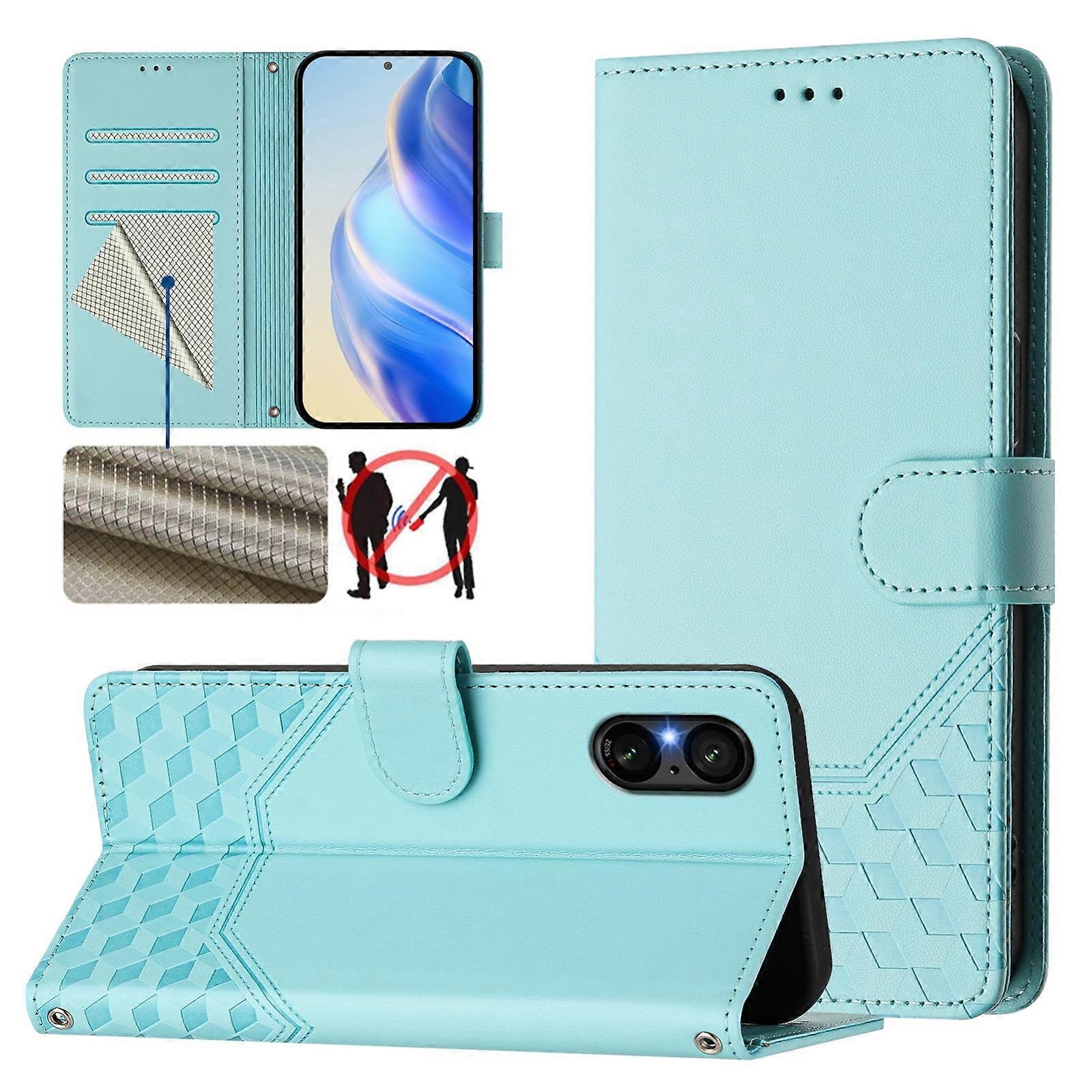 RFID PU Phone Case For Sony Xperia 5 V