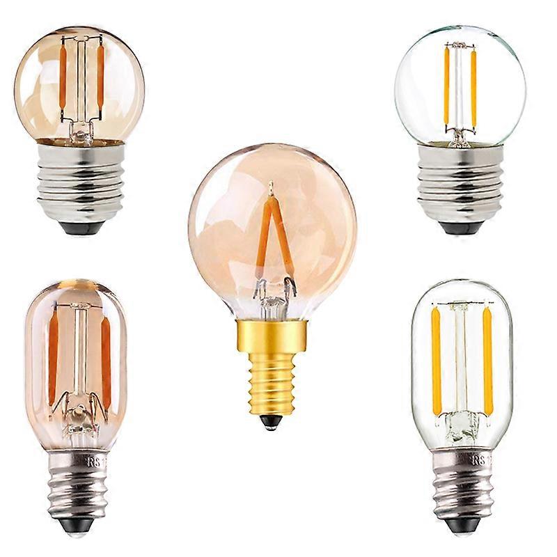 DC AC 12V 24V Low Voltage Light Bulb E27 E12 E14 Led Filament Bulbs ...