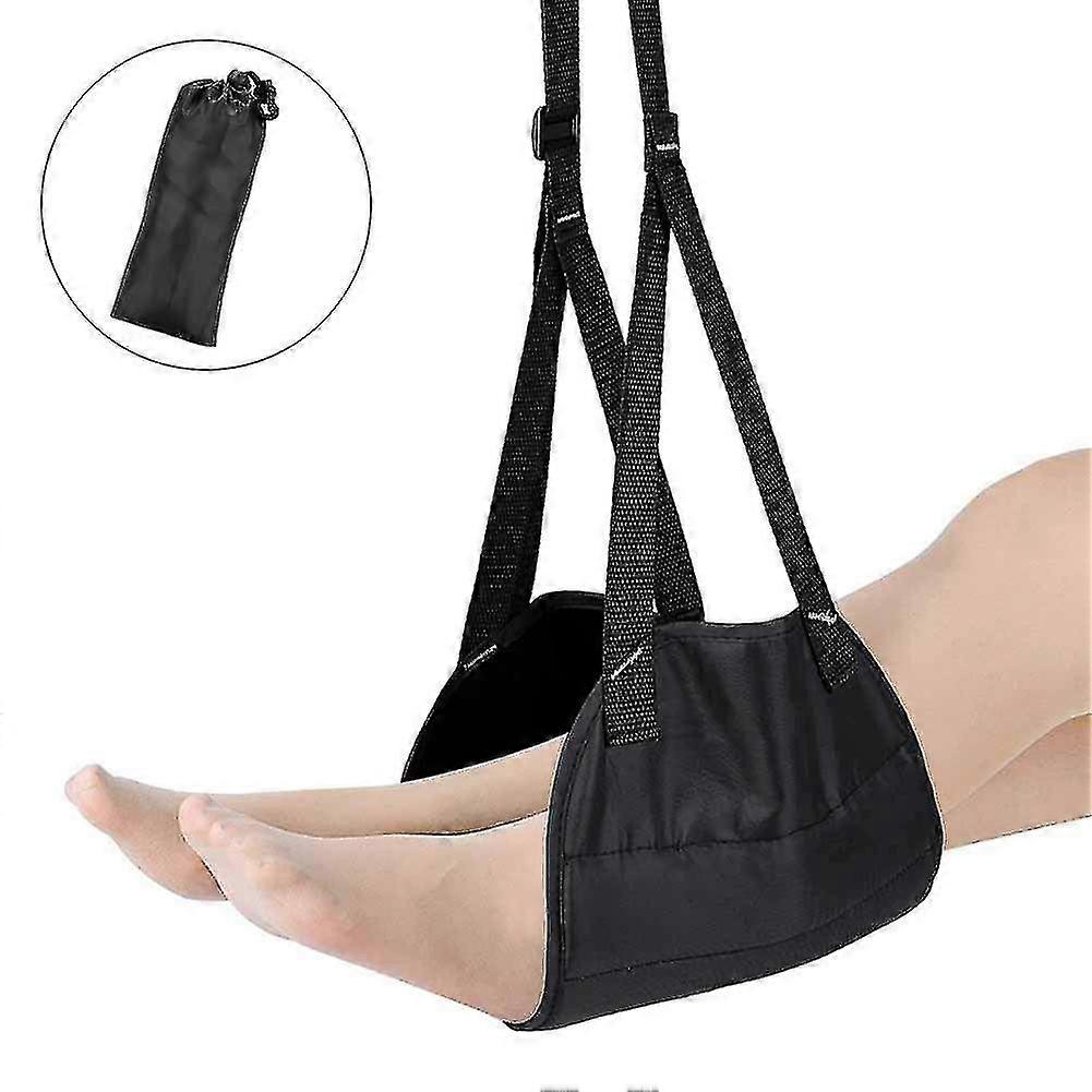 Sleepy Ride - Airplane Footrest Made With Premium Memory Foam - Airplane Travel Accessories - Tested And Proven To Prevent Swelling And Soreness - Shl