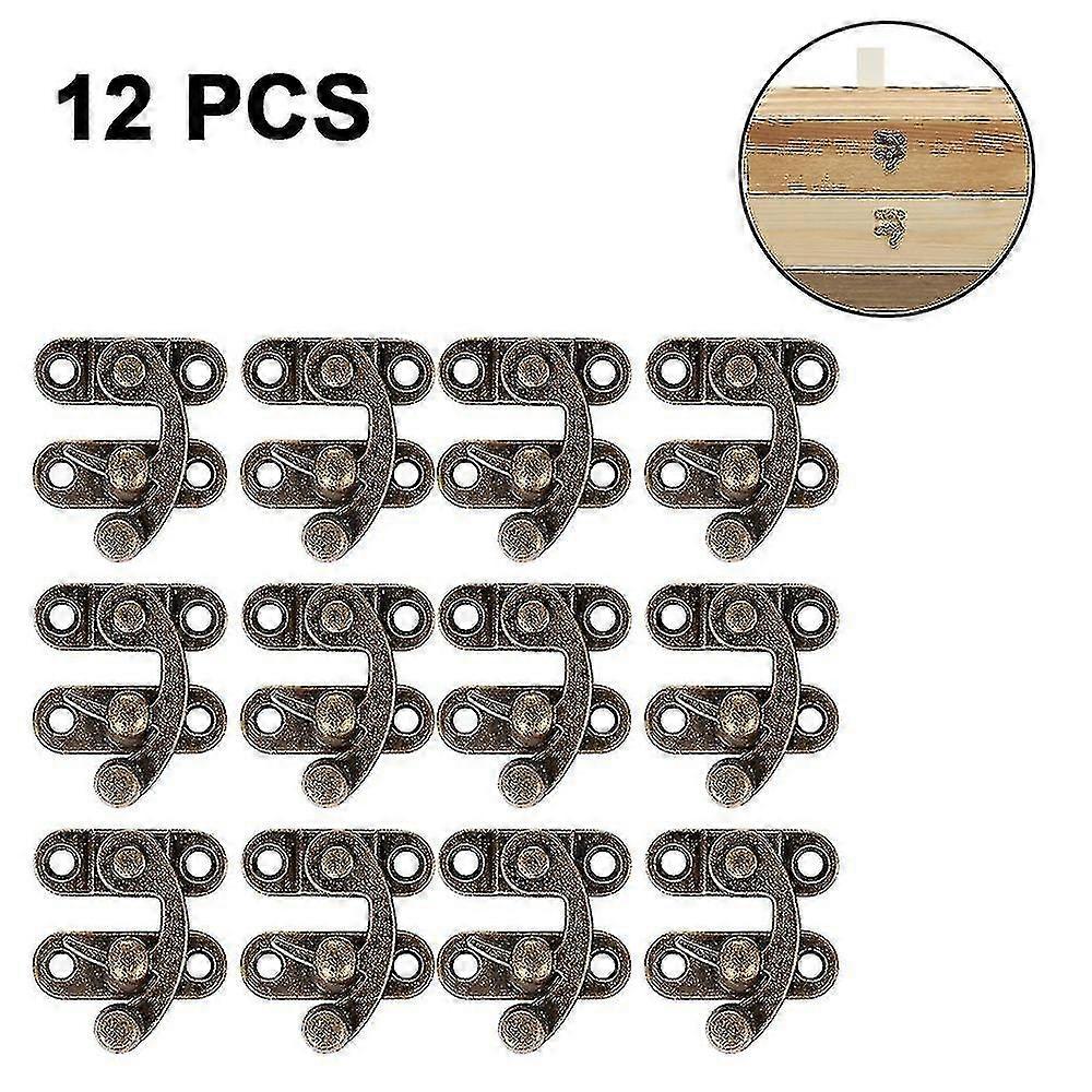 12db ékszerdoboz Rative Latch ékszerdoboz Hasp retesz A