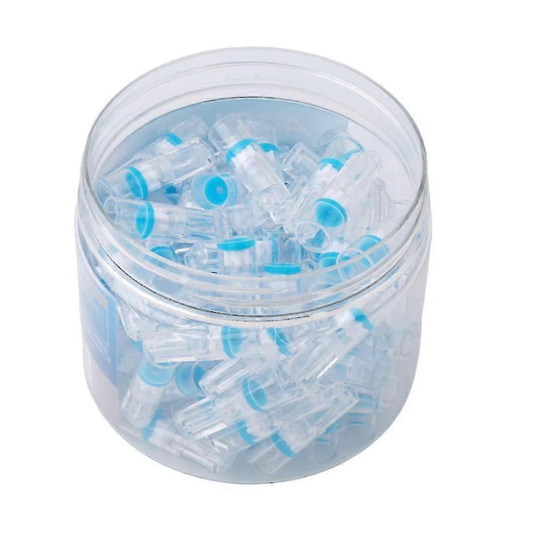 1 doos / 100 stuks wegwerp transparante sigaret filter houder, verminder roken schade veiligheidsfilter