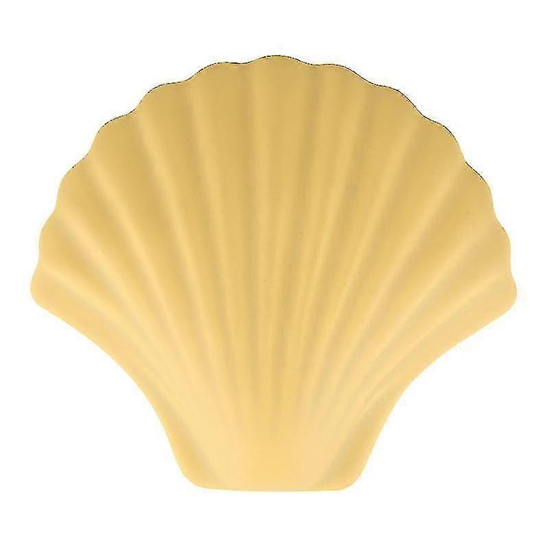 Morandi Color Shell Ceramic Jewelry Box Storage Yellow PXCL