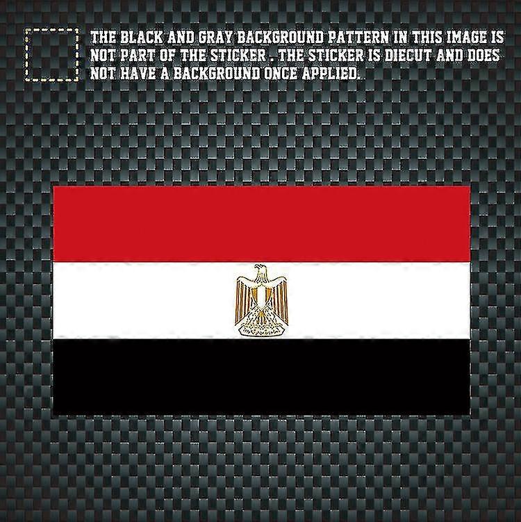 Sajy Egypt Flag Car Sticker