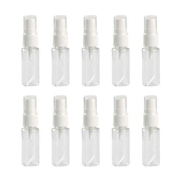 20pcs 20ml Portable Mini Plastic Small Empty Spray Bottle For Make Up And Skin Care Refillable Travel Use-c