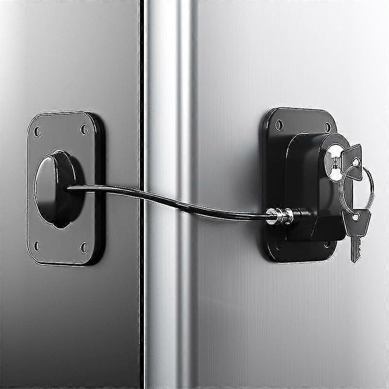 Refrigerator Lock, Fridge Lock With Silicone Wire Protection Fridge Locks Tw
