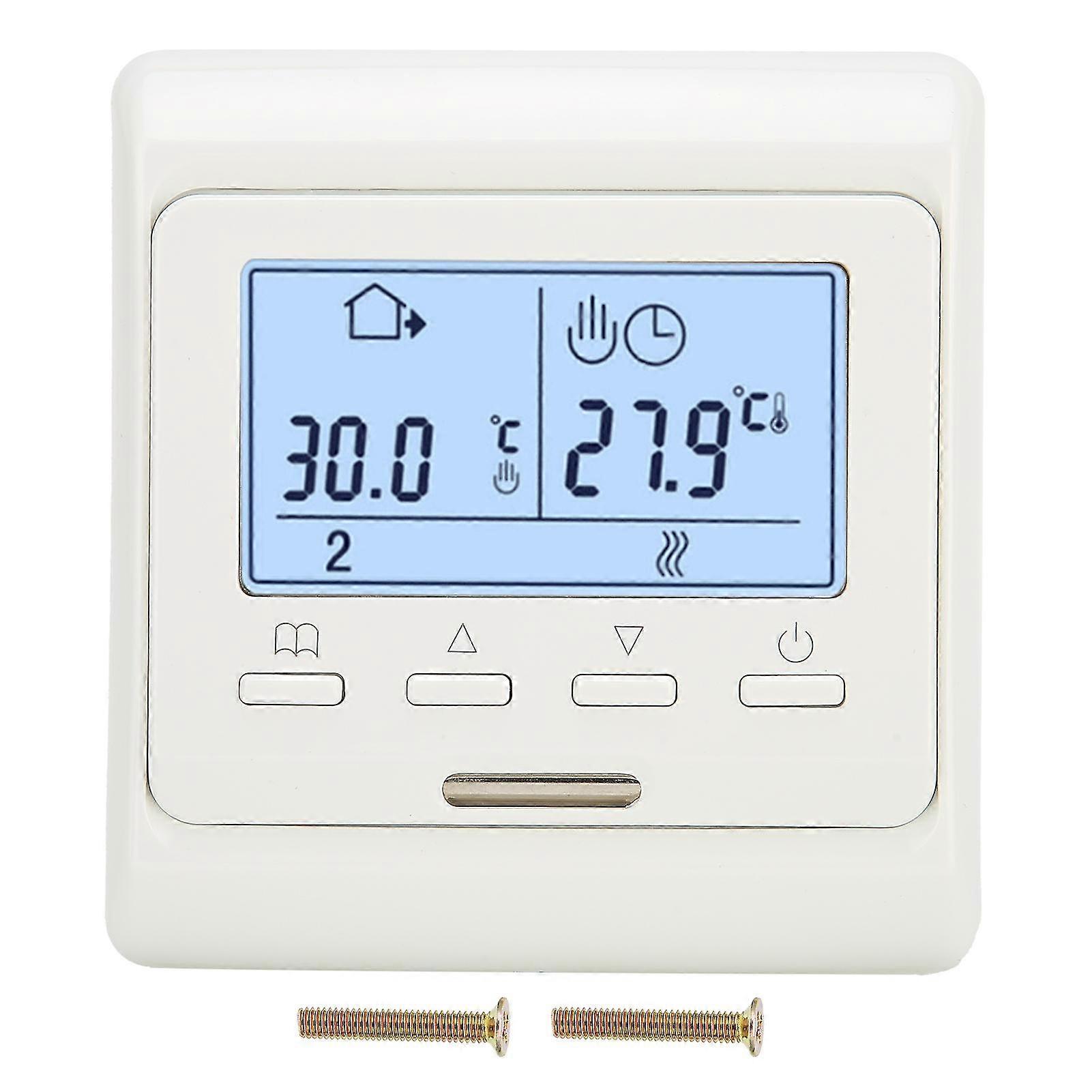 Wall Mounted Thermostat for WaterFloor Heating - AC180V-230V Temperature Controller
