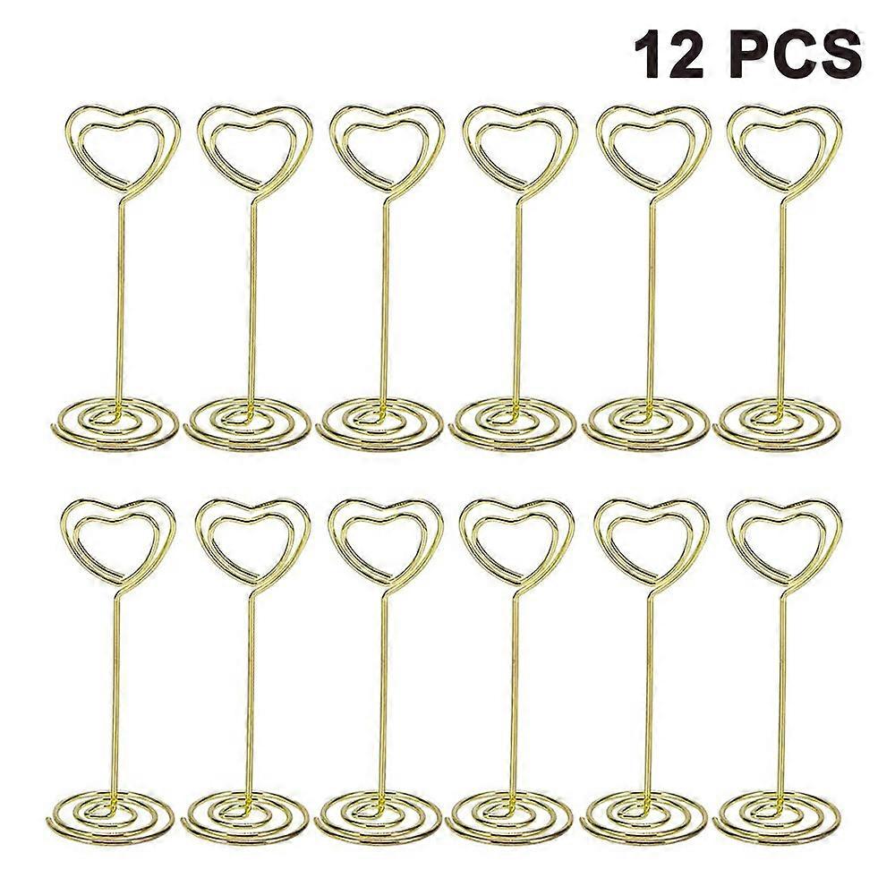 12pcs Alto Place Card Holder Table Number Holder Table Card Holder