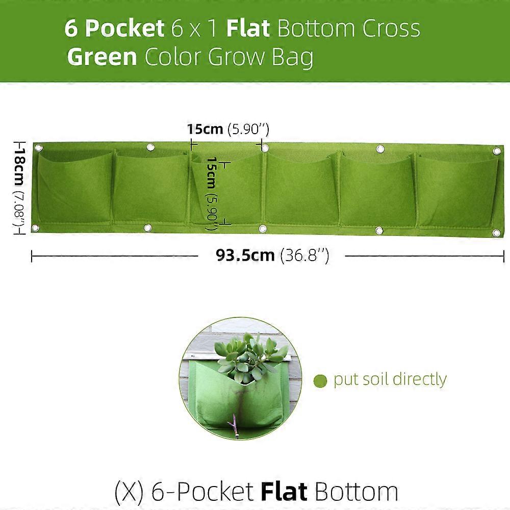 Green Plant Growing Kits Bags Multiple Size Specifications Wall-Mounted Mounted Bag Garden Vegetable ing Home Flower Container