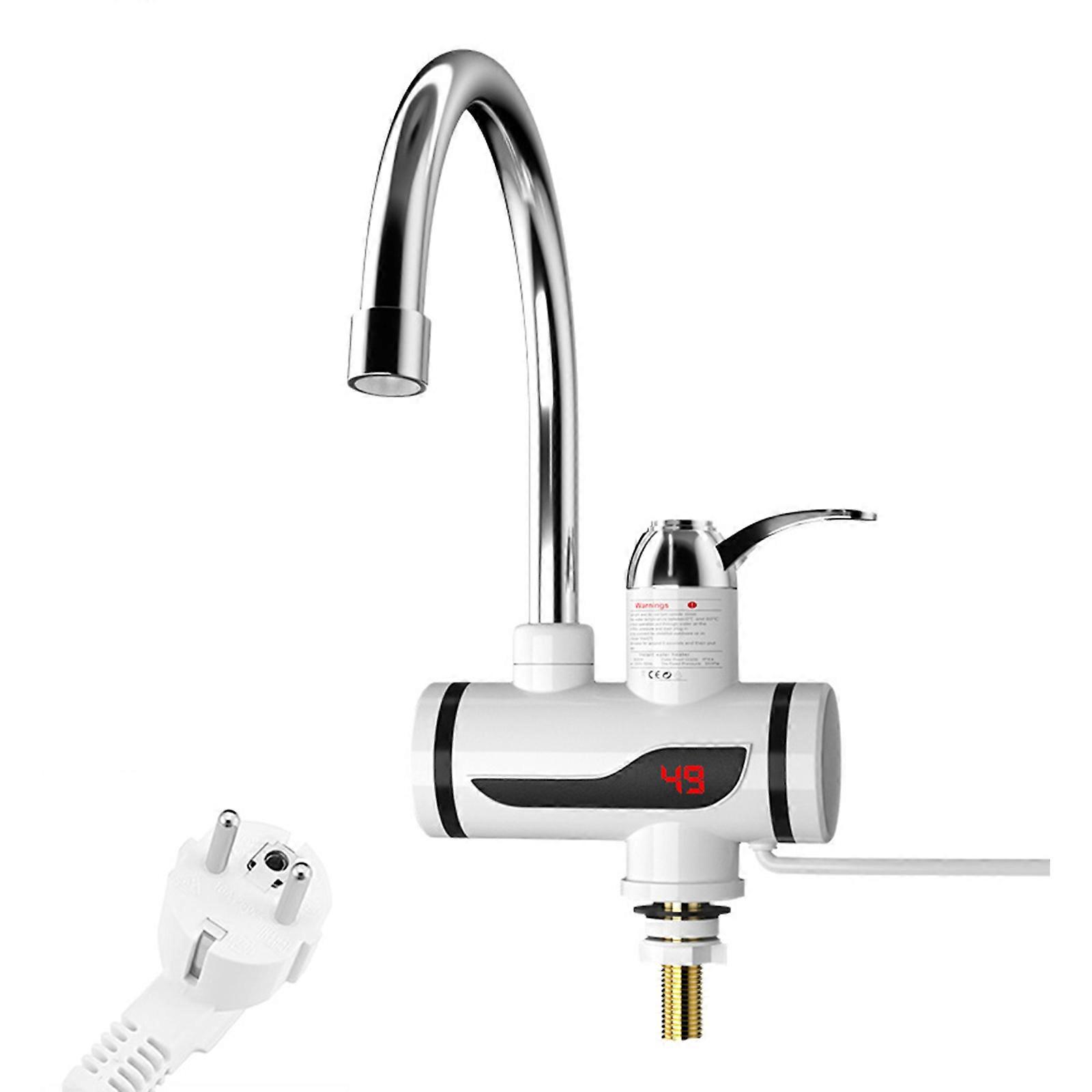 Elektrischer Wasserhahn Durchlauferhitzer mit Duschkopf