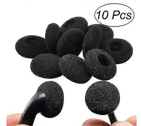 50pcs Earphone Pads Sponge Pad Sponge Ear Bud Pad Replacement Earbuds Protector Covers