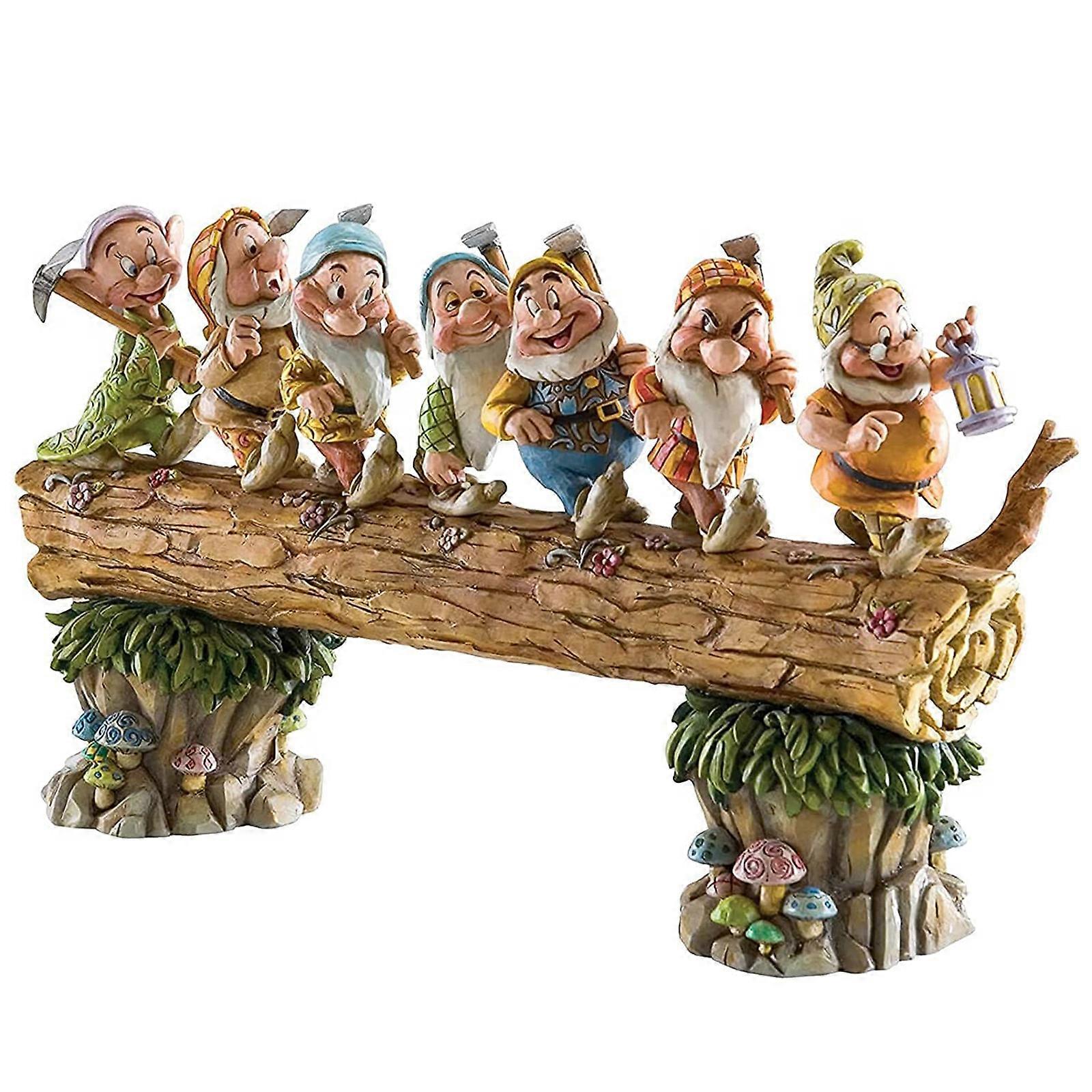 Hars Zeven Dwergen Tuindecoratie Beeldjes