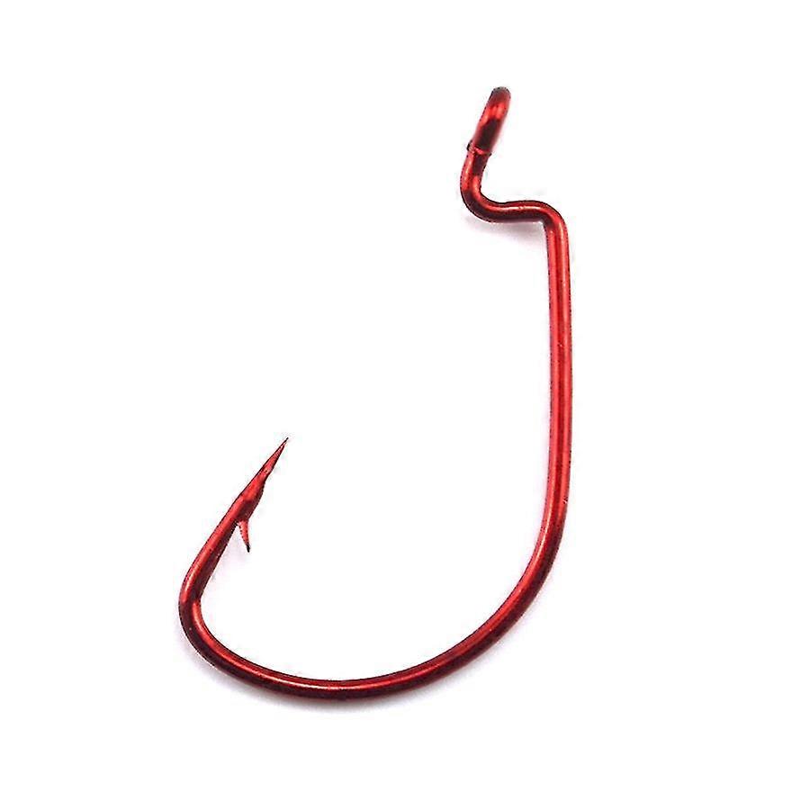 30pcs Fishing Crank Hooks Set For Soft Bait Wide Gap Offset Worm Lure Carbon Carp Fishing Hook Strong Fish Jig Fishhook Tackle