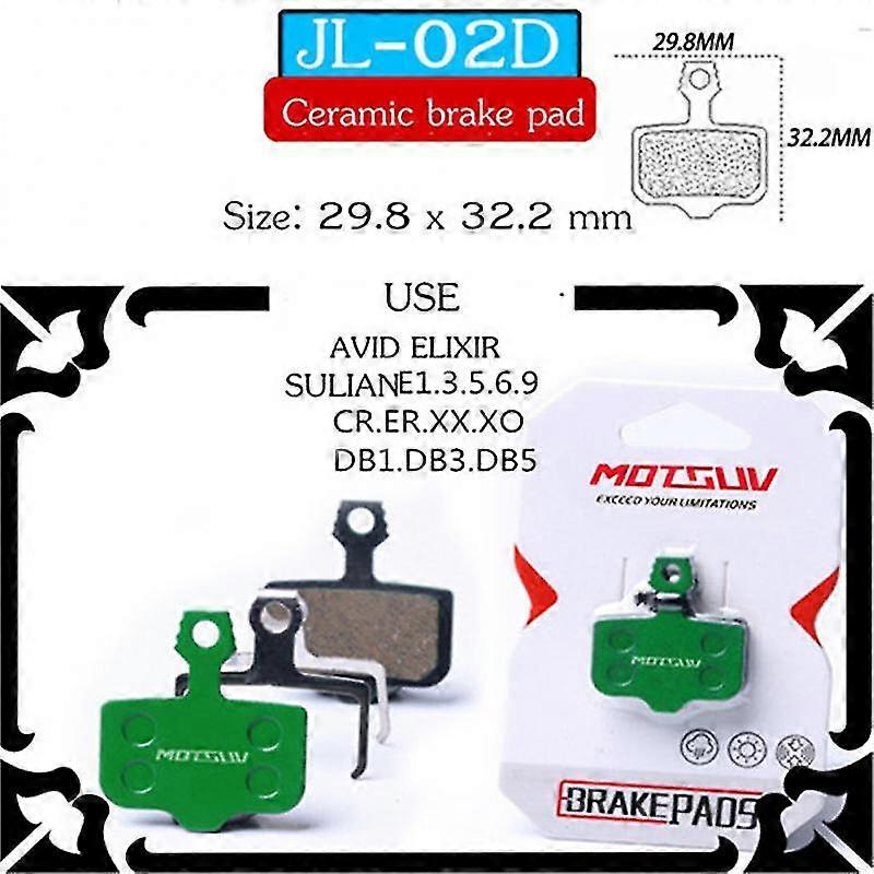 4 Pair Mtb Disc Brake Pads M355/m446/bb5 Suitable For Avid Elixl R/cr Mag /1/3/5/7/9,sram