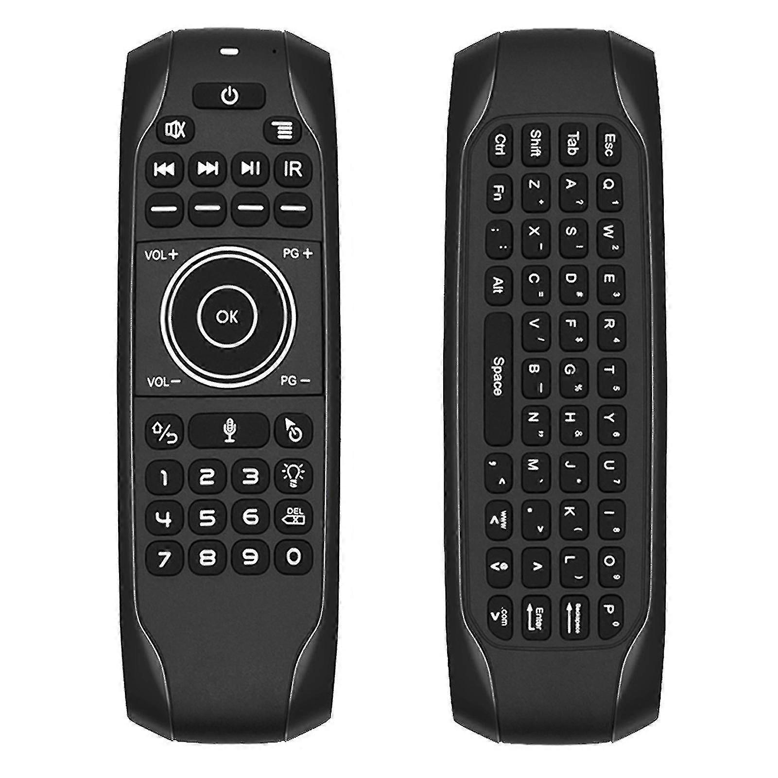 G7v Pro Led Backlit Usb 2.4g Gyro Voice Wireless Remote Control For Android