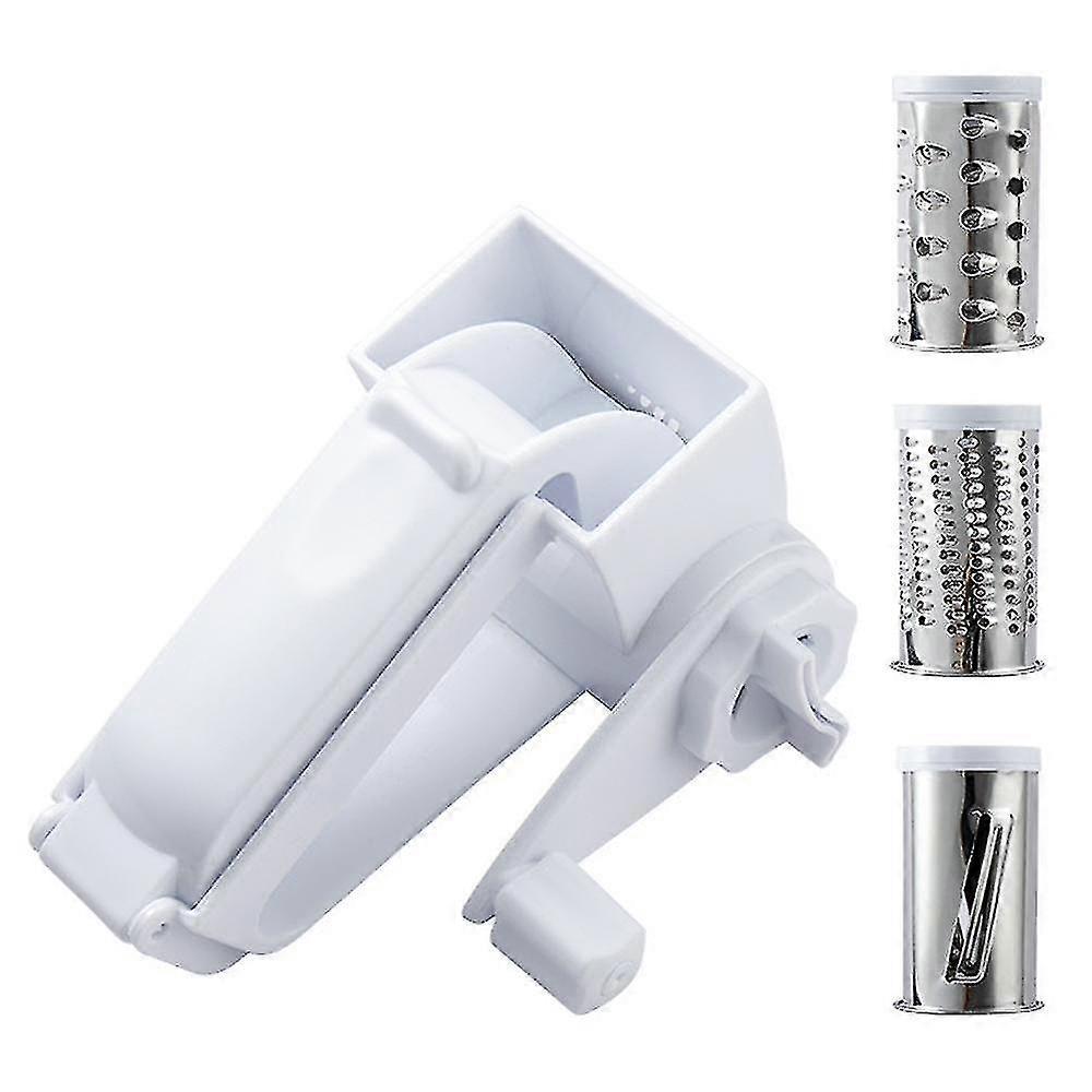 Rotary Cheese Grater With Handle Cheese Shredder With Stainless