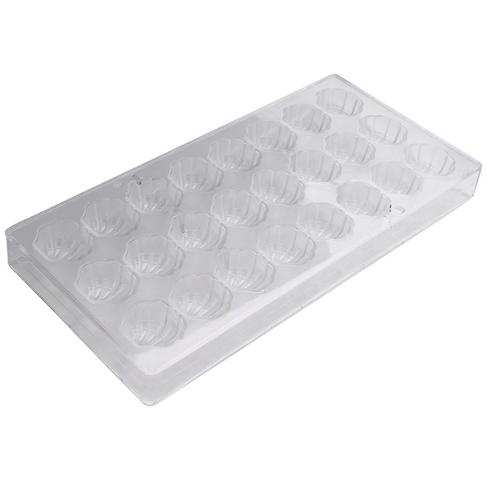 Shell Shape Hard Chocolate Mold 3d Sea Shell Polycarbonate Clear Ice Jelly Candy Mould