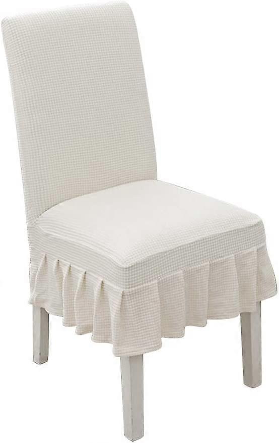 Stolöverdrag 2 stycken för stolskydd Sträckskydd Avtagbar tvättbar stol