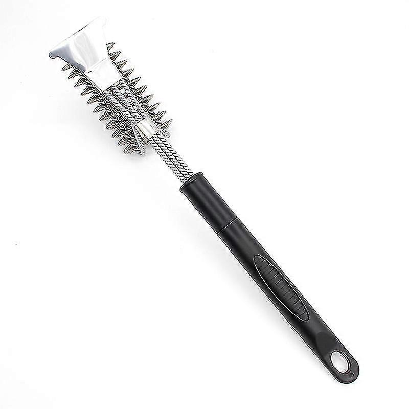 Barbecue Tools Barbecue Brush With Scraper(1 Pcs, Silver)