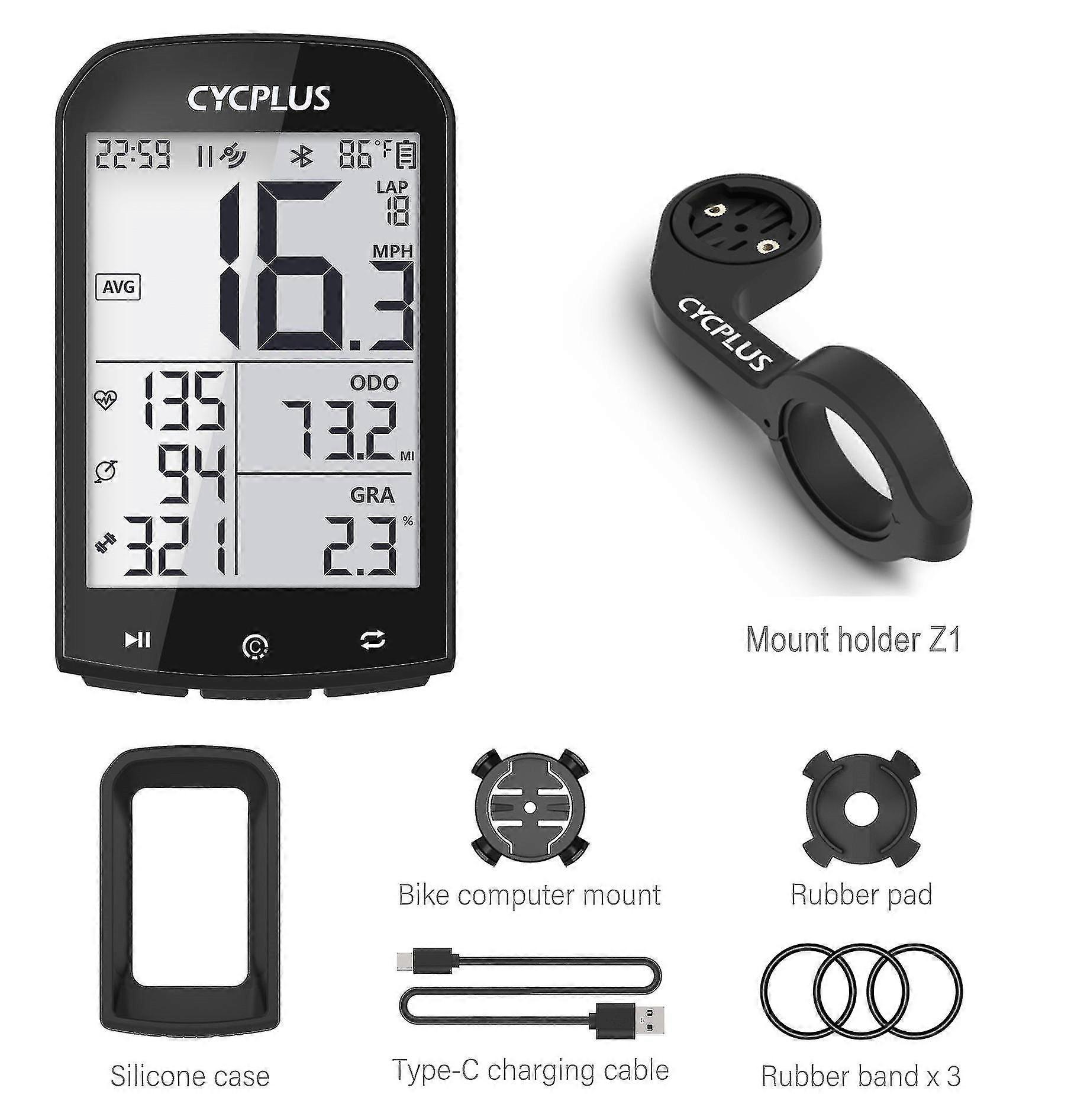 Gps Bike Computer Wireless Cycplus M1 Waterproof Speedometer Odometer Cycling Gps Bicycle Accessories