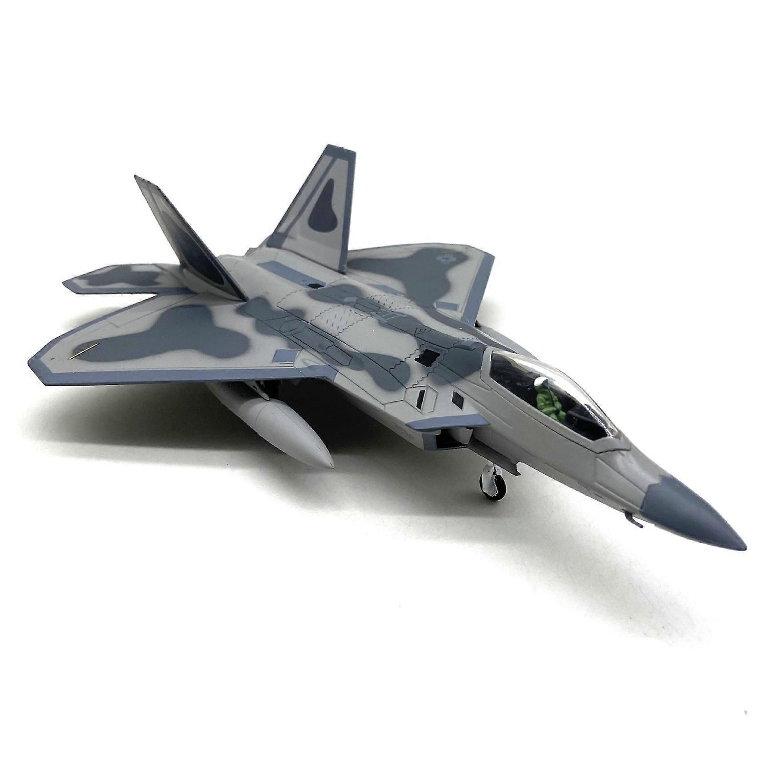 1:100 US F-22Fighter Raptor Stealth Kampfjet Modell