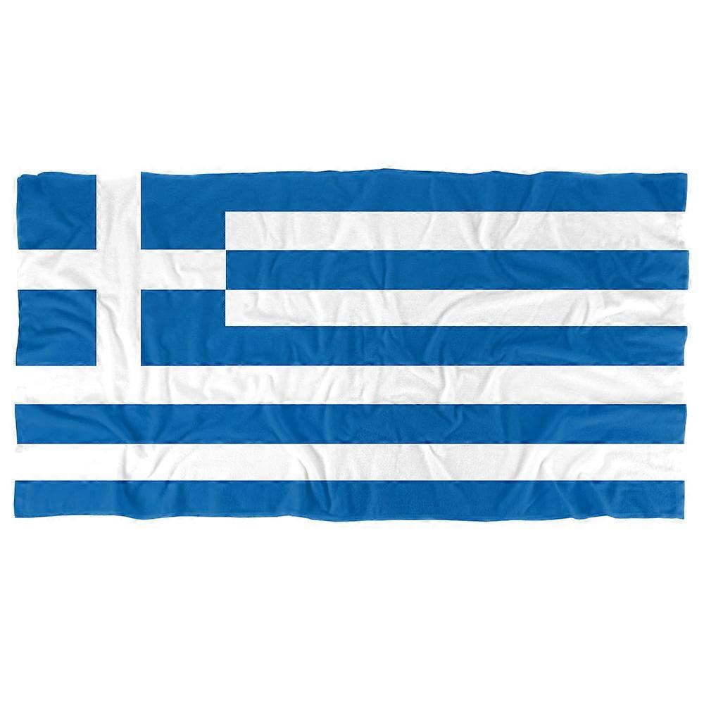 y66Kreikan lippu rantapyyhe rantapyyhe pyyhe66