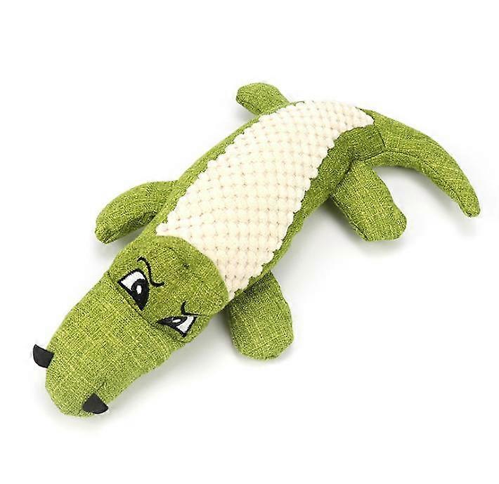 Simulation Crocodile Vocal Dog Toy Bite Resistant Dog Plush Toy