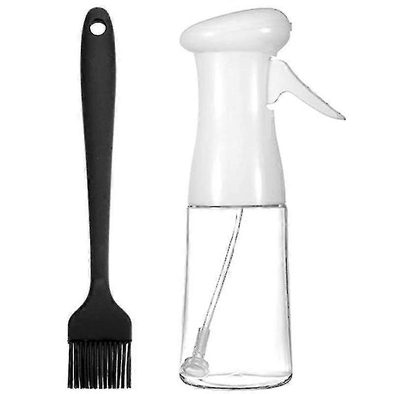 Mr Cooking Injector, Bbq Baking Spray With Brush White