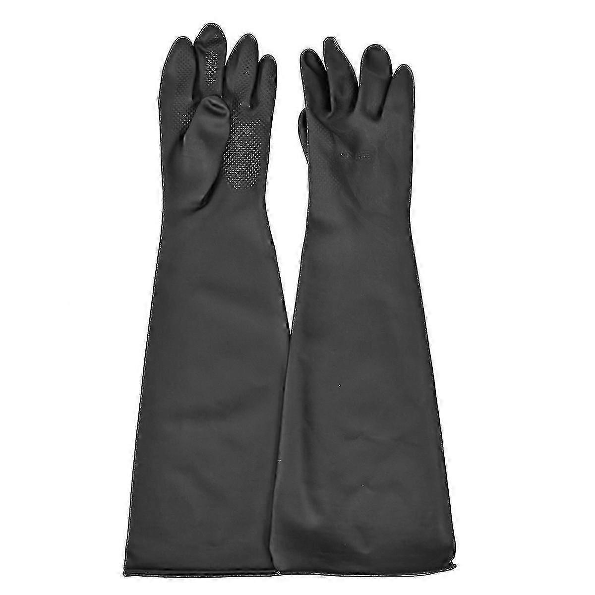 Gants en caoutchouc de sablage pour sablage Sableuse Gants de sablage Sablage Cabinet de sablage Sandblaster - JA