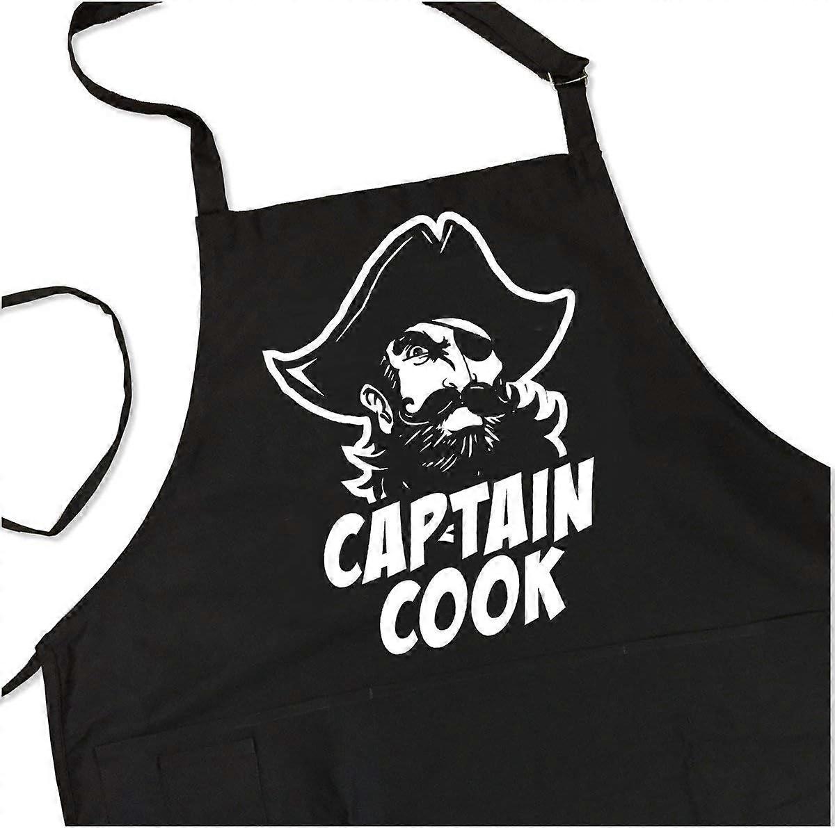 Captain Cook Adjustable BBQ Apron for Men, One Size