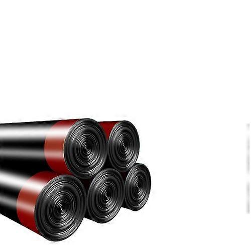 Drawstring garbage bag household thickened extra large 50*60 point break kitchen automatic closing portable plastic bag