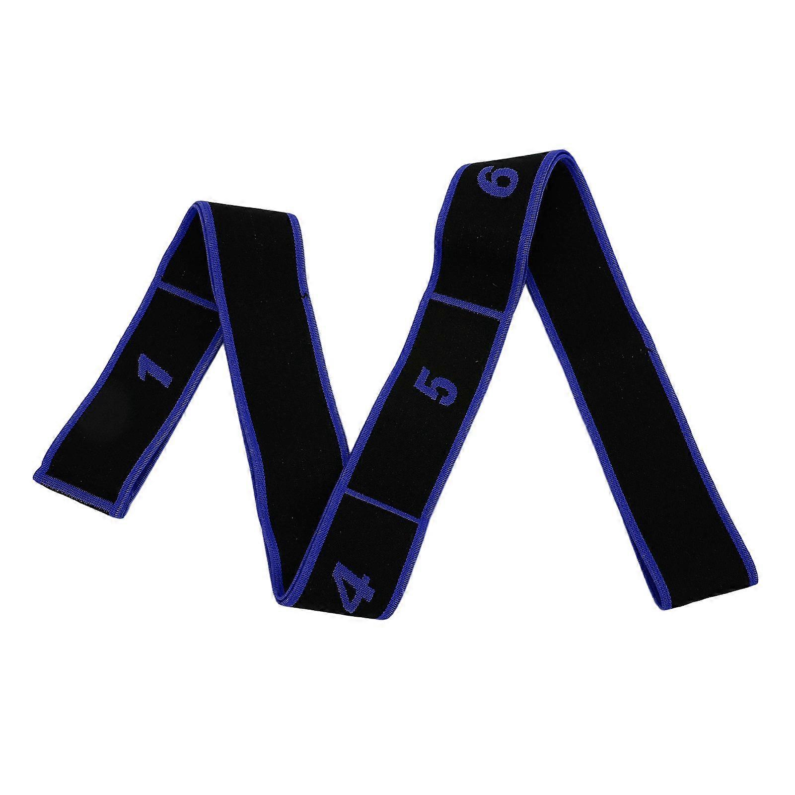 Stretch Bands Exercise Function Elastic Flexible Polyester Cotton Material DIY Combination Use Stretching Tool for KidBlue
