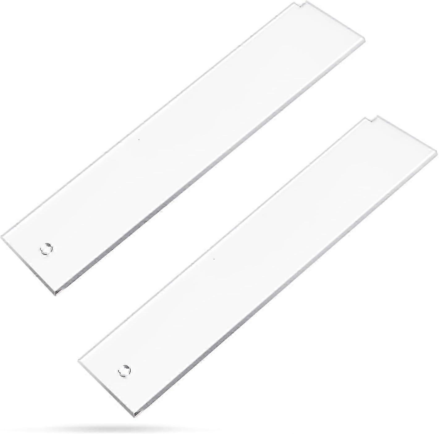 2pcs Ski Wax Scraper, 9x2.24 inch Snowboard Wax Scraper Plastic Ski Wax Remover