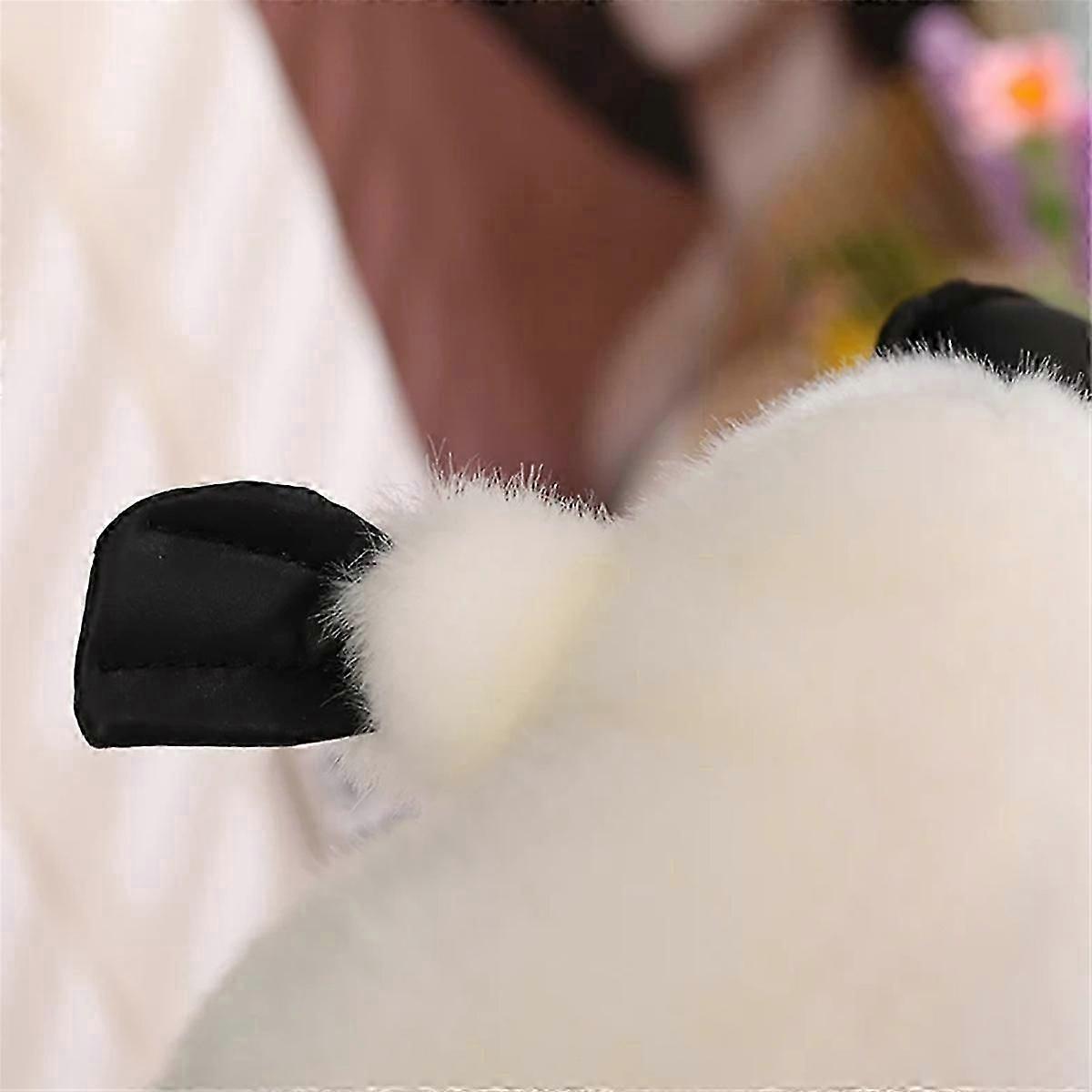 محاكاة ألعاب أفخم الكرتون المحشوة الدمى مضحك ديكور المنزل الاطفال عيد ميلاد هدايا عيد الميلاد الأبيض