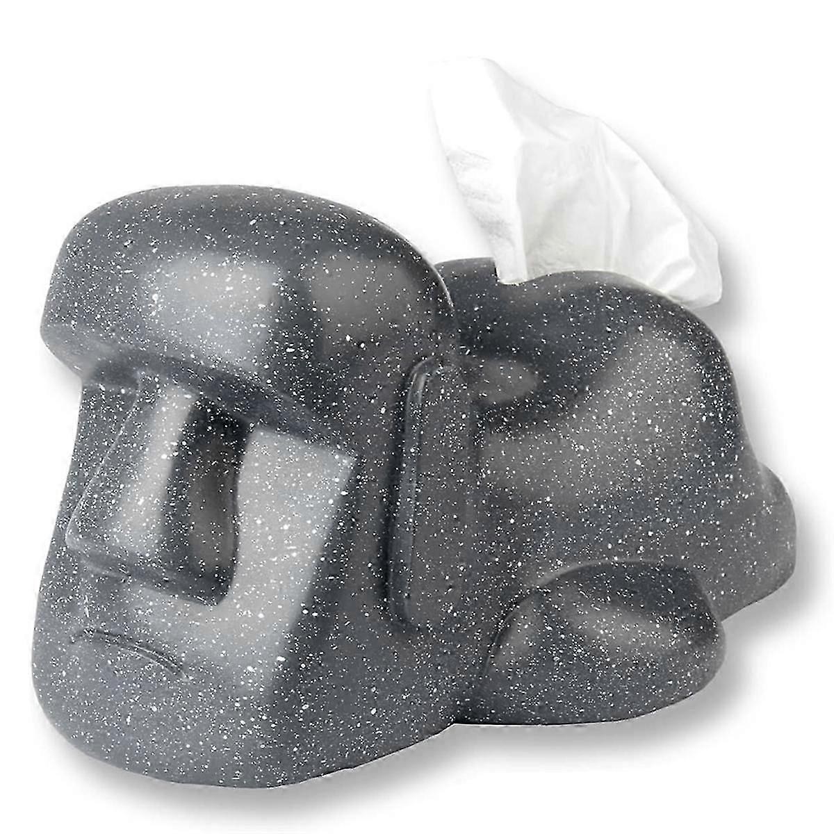 Tissue Box Statue Stand for Funny Gift and Home Decor