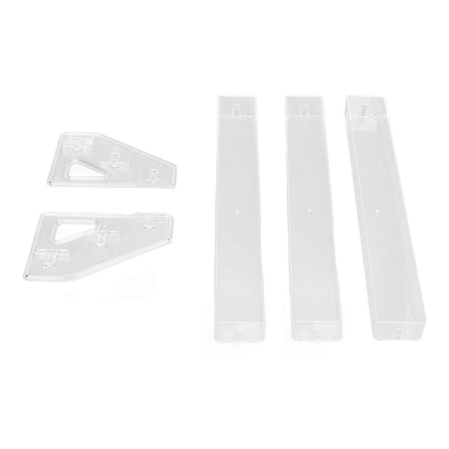 3 Tier Eyeshadow Palette Organizer Transparent Space Saving Perfume Display Nail Polish Holder for C