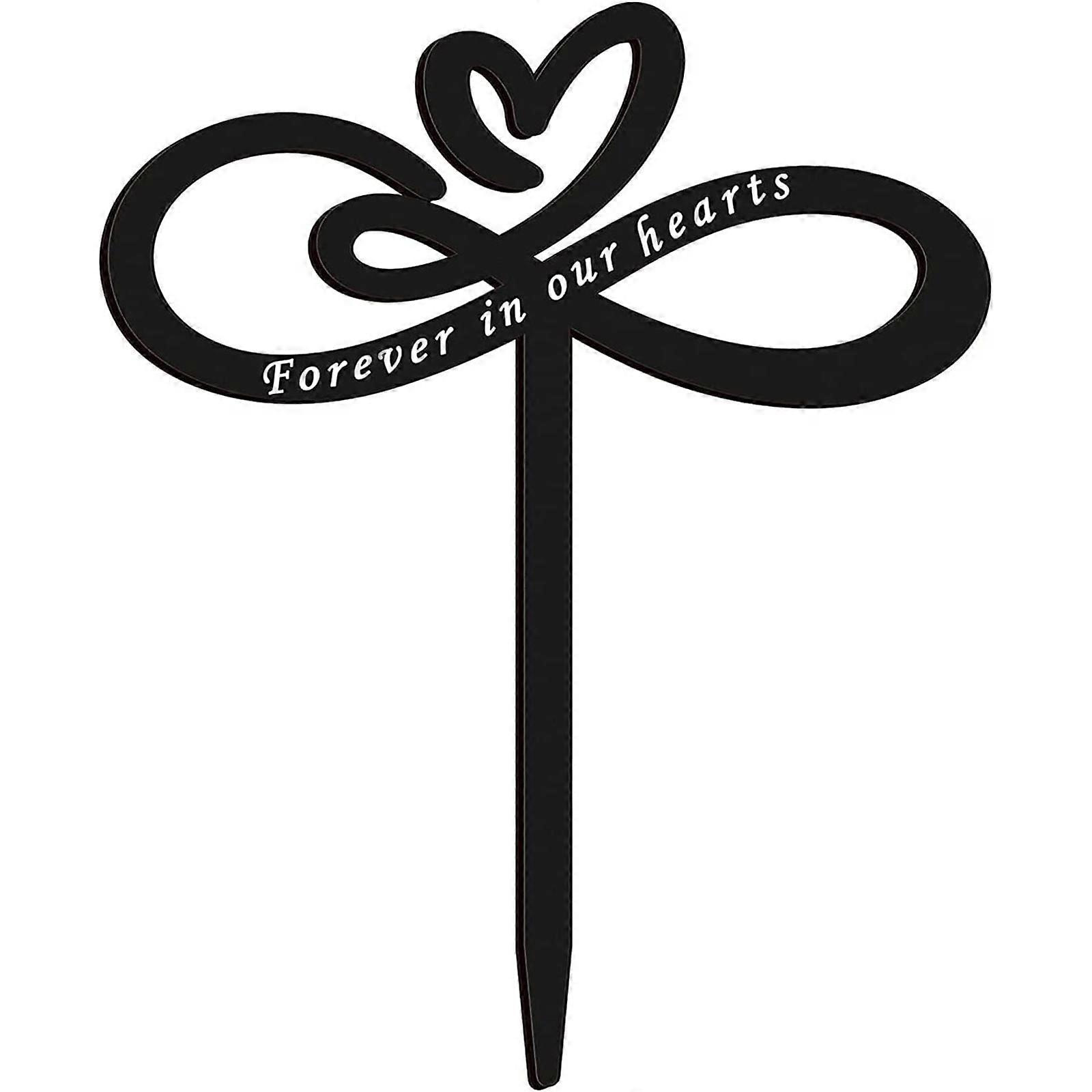 Για πάντα στις καρδιές μας αναμνηστικές πλάκες, υψηλής ποιότητας μεταλλικοί δείκτες τάφων