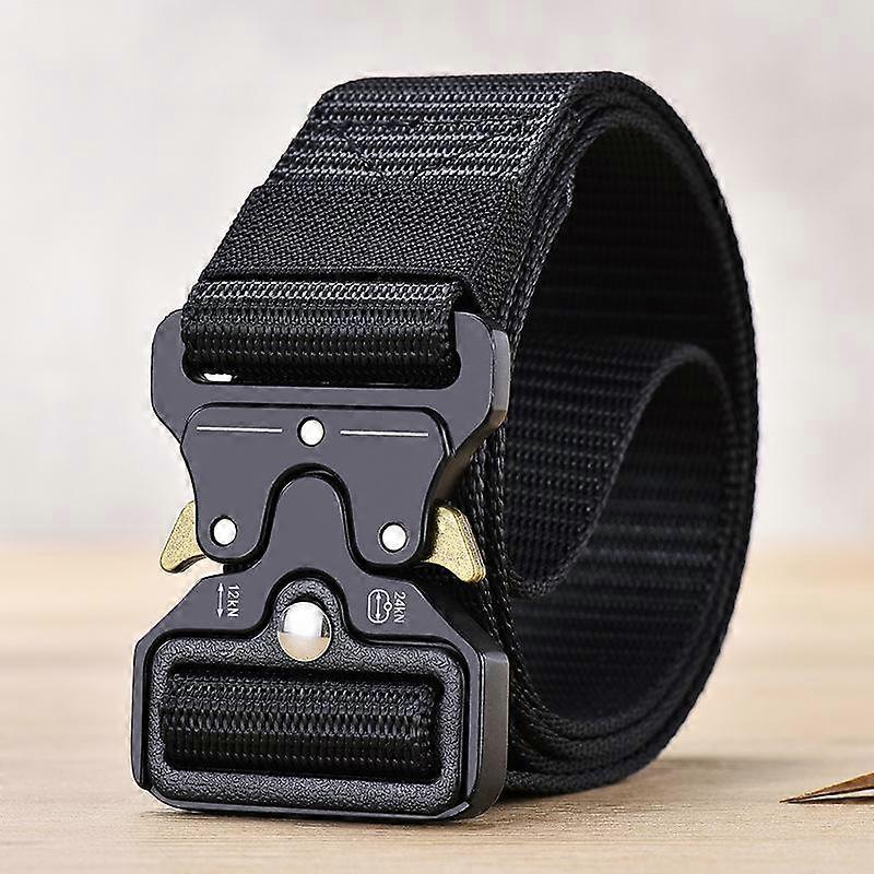 1PC Men's Belt Army Outdoor Hunting Tactical Multi Function Combat Survival High Quality Marine Corps Canvas For Nylon Belt