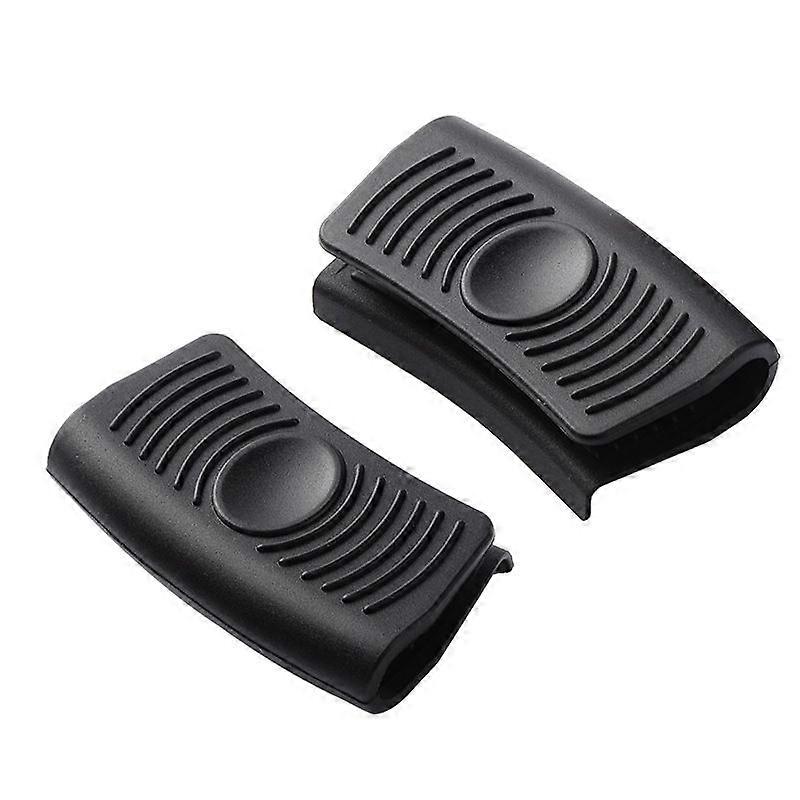 Silicone Heat Insulated Pot Handle Set Pot Handle Set Three-piece Set of Pointed Corner Round Ear Set One-piece Pot Scraper 8-piece Set