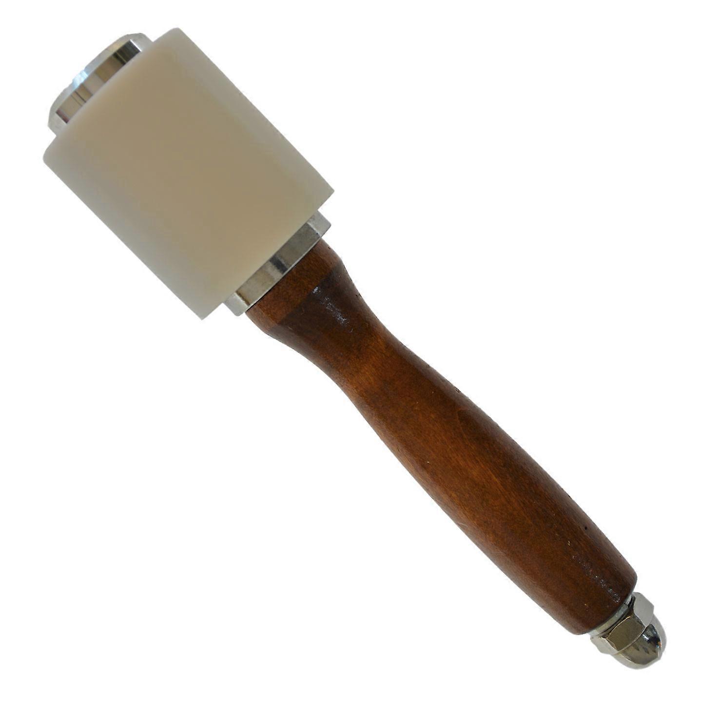 Leathercraft Tool 50x210mm Leather Carving Dark Brown Hammer Maul Mallet