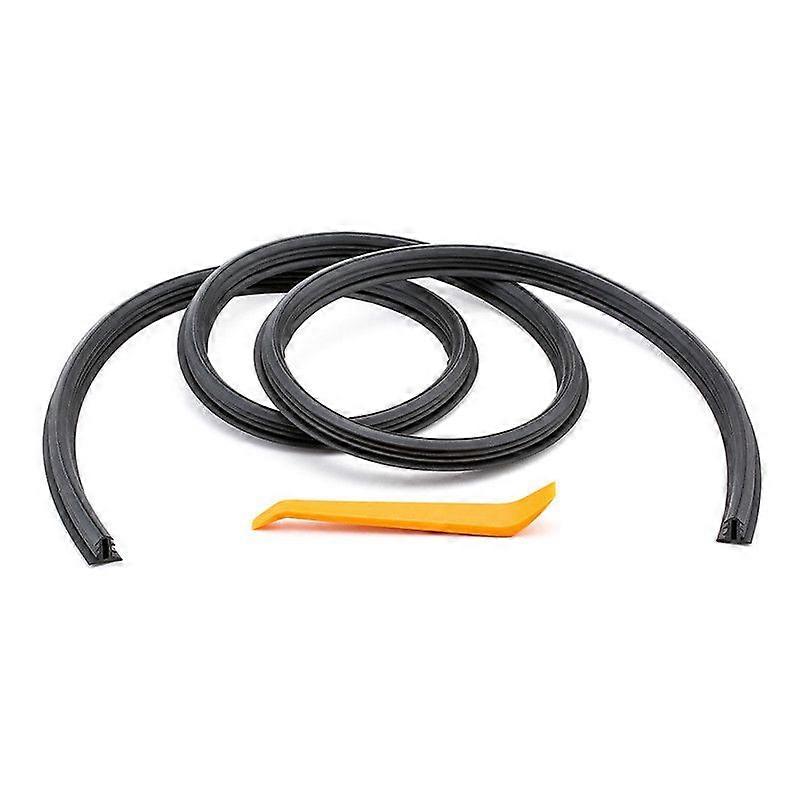 compatible for E90 E60 X5 E70 Sx4 Cx-5 Civic F150 CHR Accessories Carbon Universal Car Soundproof Rubber Seal Dashboard Sealing Strip