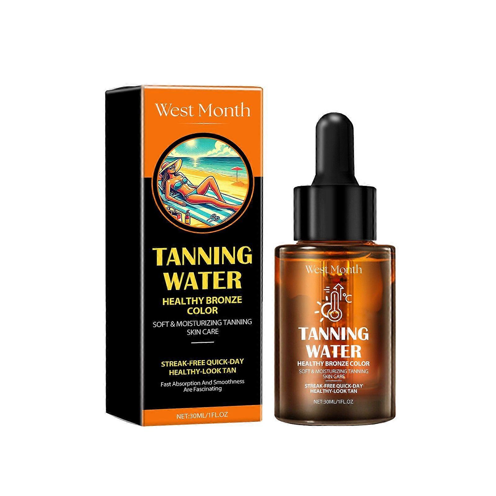 Self Tanning Drops - Self Tanner Face - Face Tanner for Women - Sunless Tanner for Fake Tan - Face Tanning Drops - Face Self Tanner with Coffee Extrac