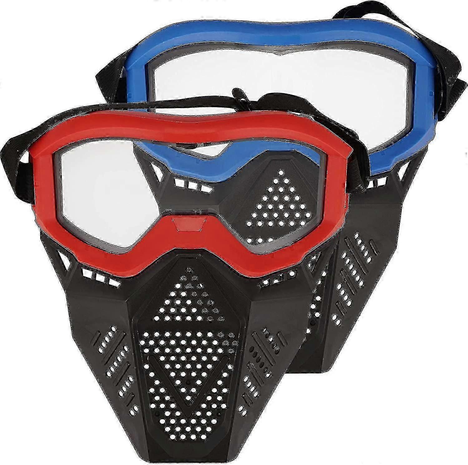 2 Pack Tactical Mask Compatible With Nerf Rival, Apollo, Zeus, Khaos, Atlas, Artemis Blasters Rival Mask