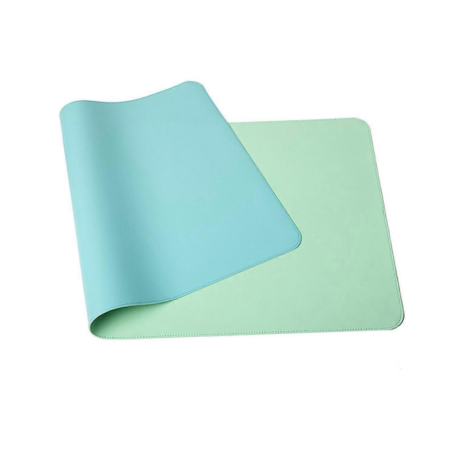 Stain Resistant Mouse Pad Strap Design Faux Leather Decorative Smooth Surface Mouse Cushion for Home