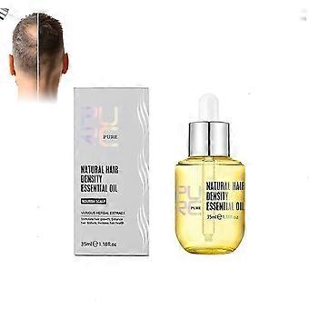 Ginger Hair Growth Serum, Natural Hair Density Essential Oil, Natural Hair Growth Essence Thickener Serum, (1PCS)