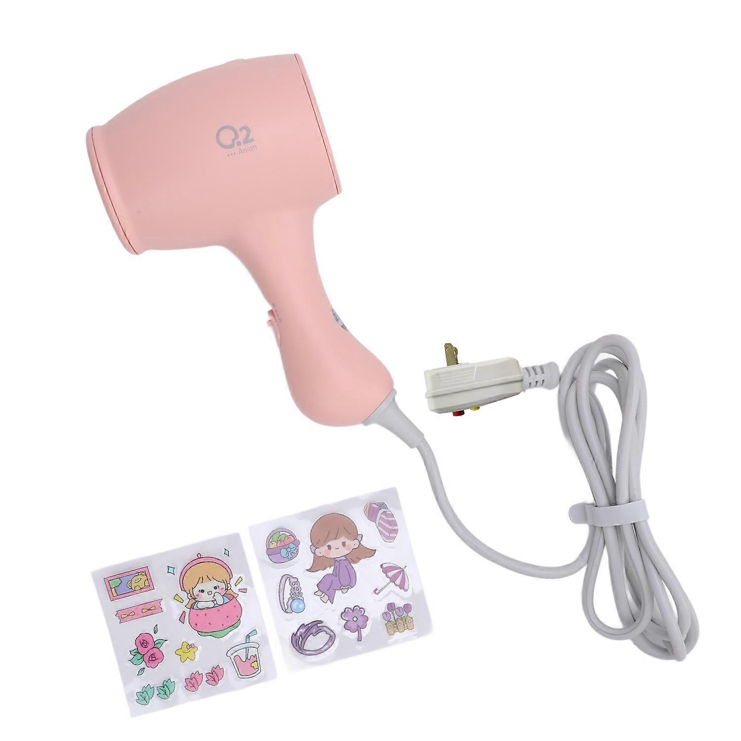 Kids Hair Dryer 3 Speeds Wind Negative Ionic Constant Temperature Hair Care Adjustable Alternating W